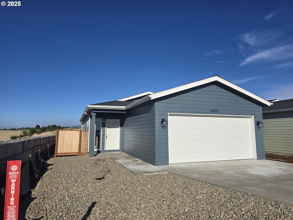 1447 53rd St — The Lilah, new construction home at Three Mile Prairie, Florence, Oregon
